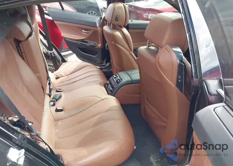 2013 BMW 640I Gran Coupe z USA, uszkodzony, nr VIN WBA6A0C59DDZ04147